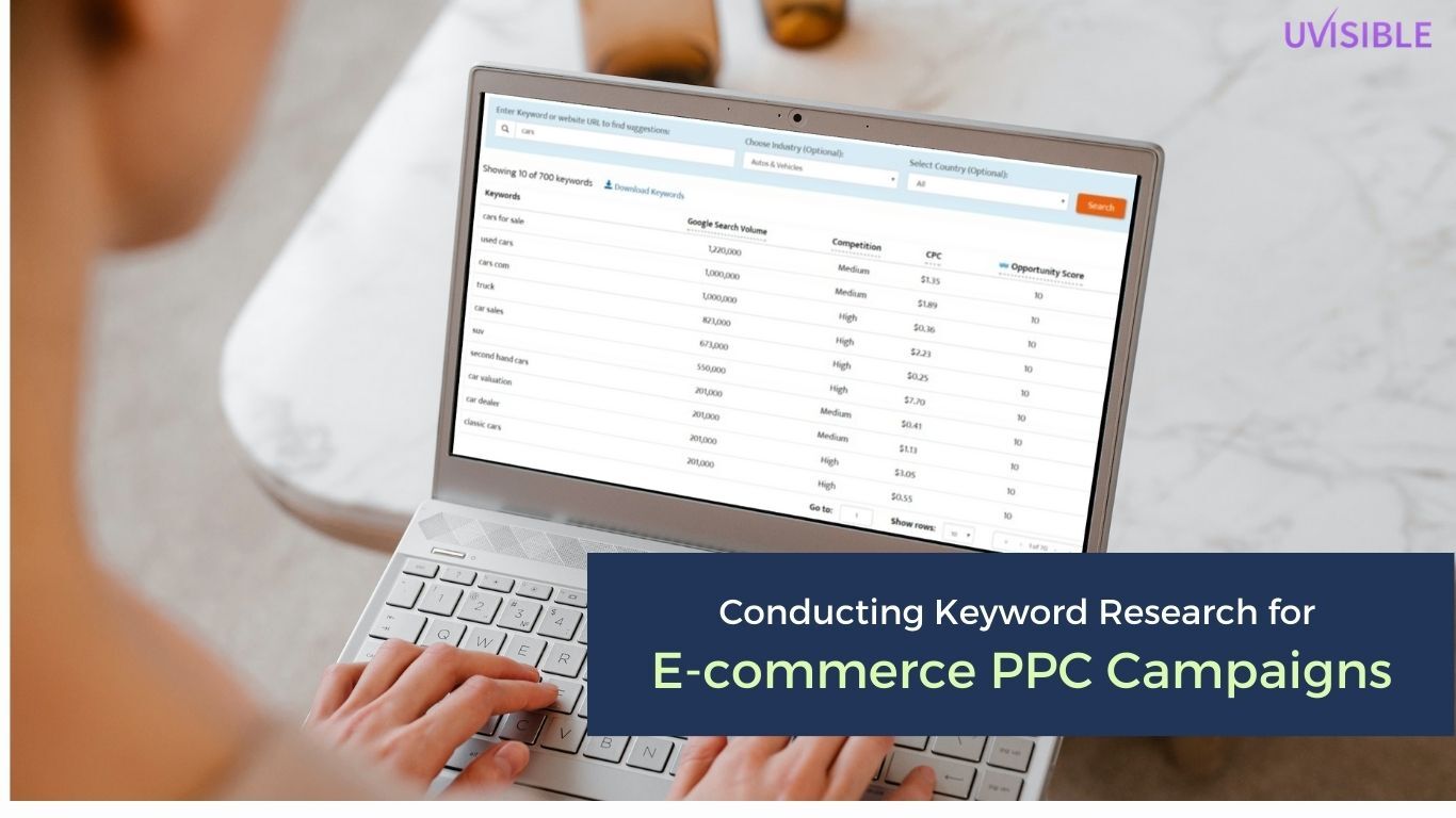 Conducting Keyword Research for Ecommerce PPC Campaigns