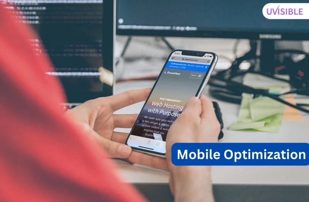 Optimise landing page for mobile