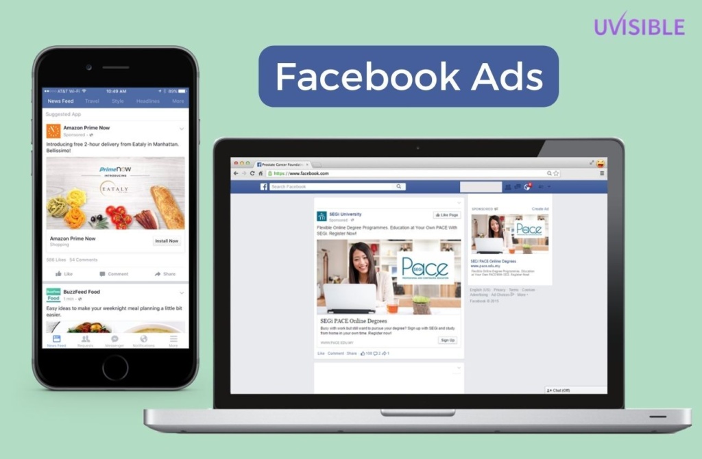 Facebook vs Google ads
